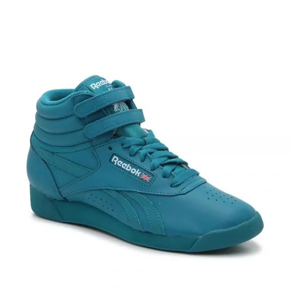 Reebok Turquoise High-Top Sneakers - Picture 1 of 5